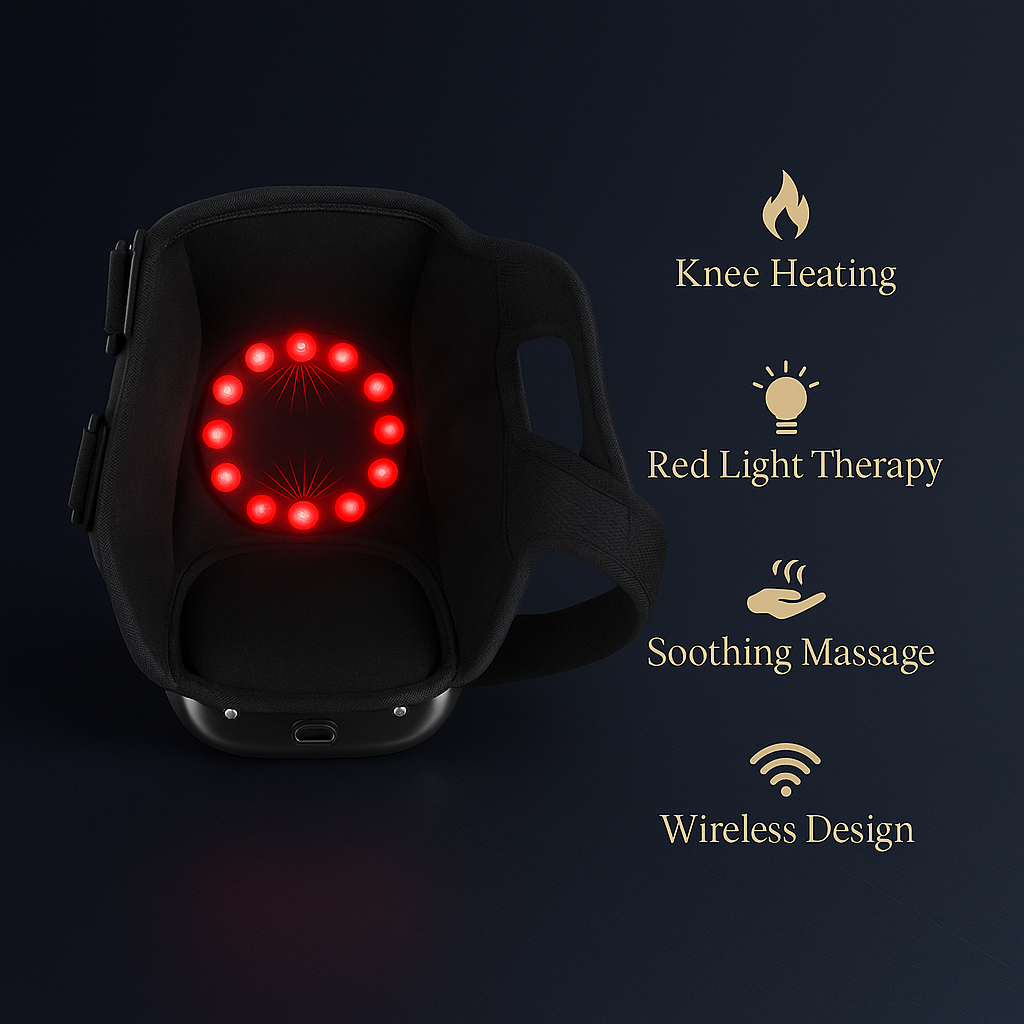 Wireless Heating Knee Massager