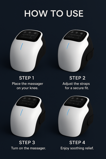 Wireless Heating Knee Massager